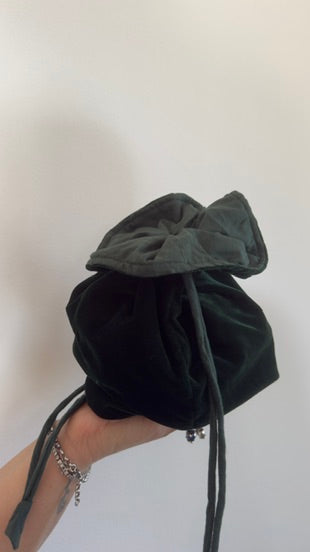 Beauty pochette in velluto