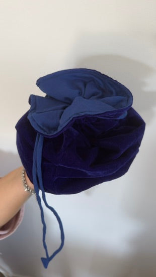 Beauty pochette in velluto