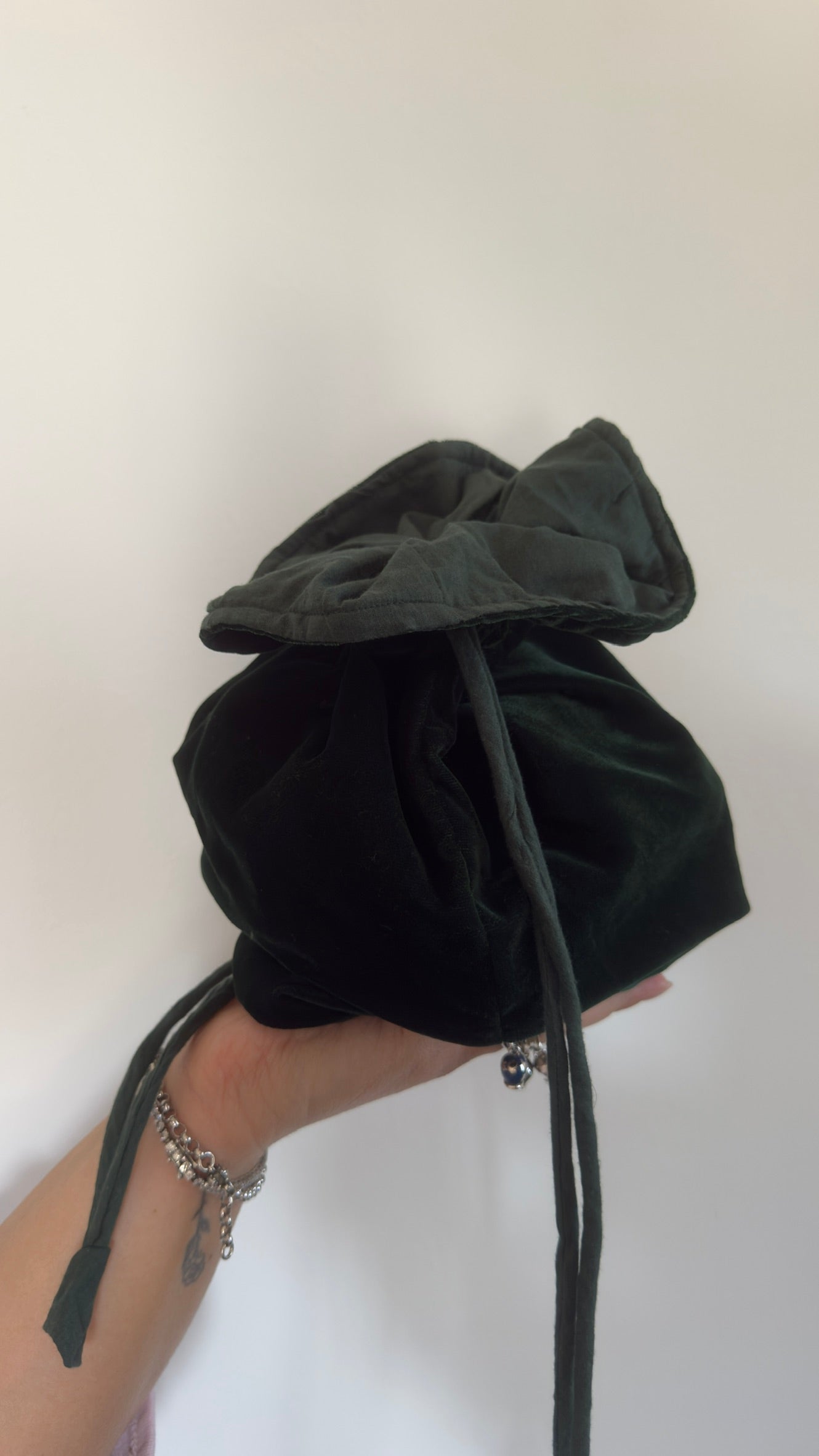 Beauty pochette in velluto