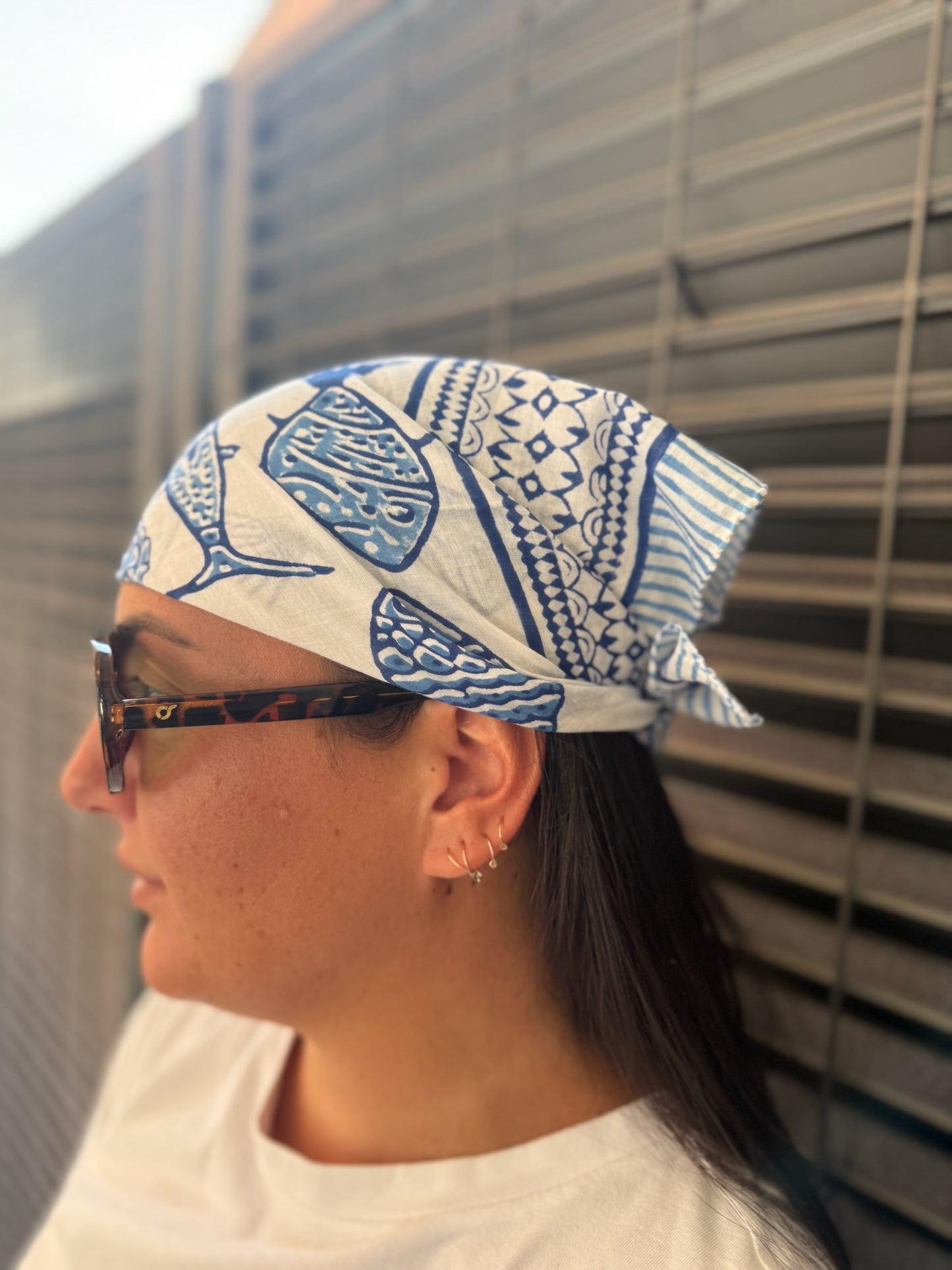 Bandana 100% mussola di cotone B27