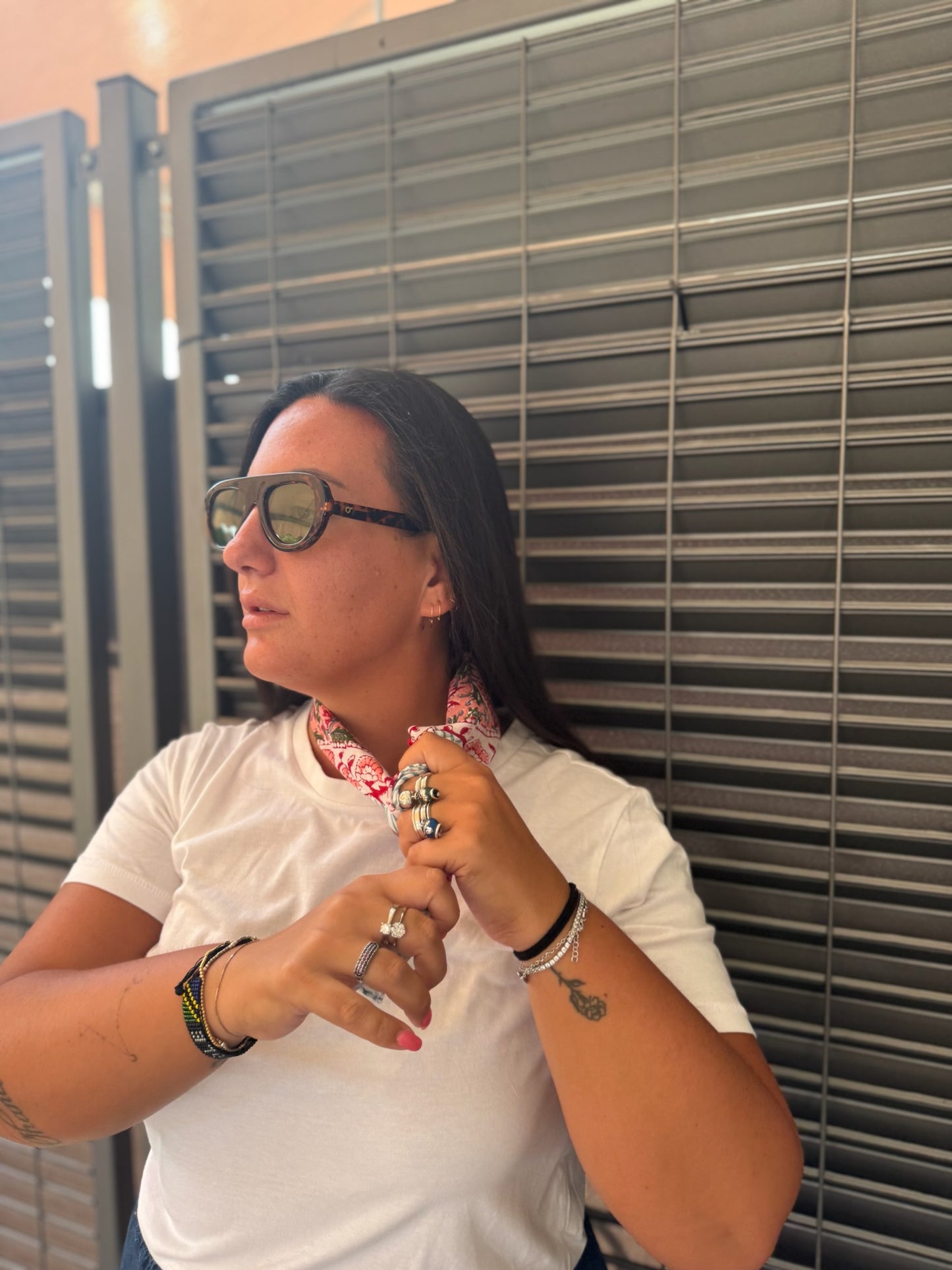 Bandana 100% mussola di cotone B37