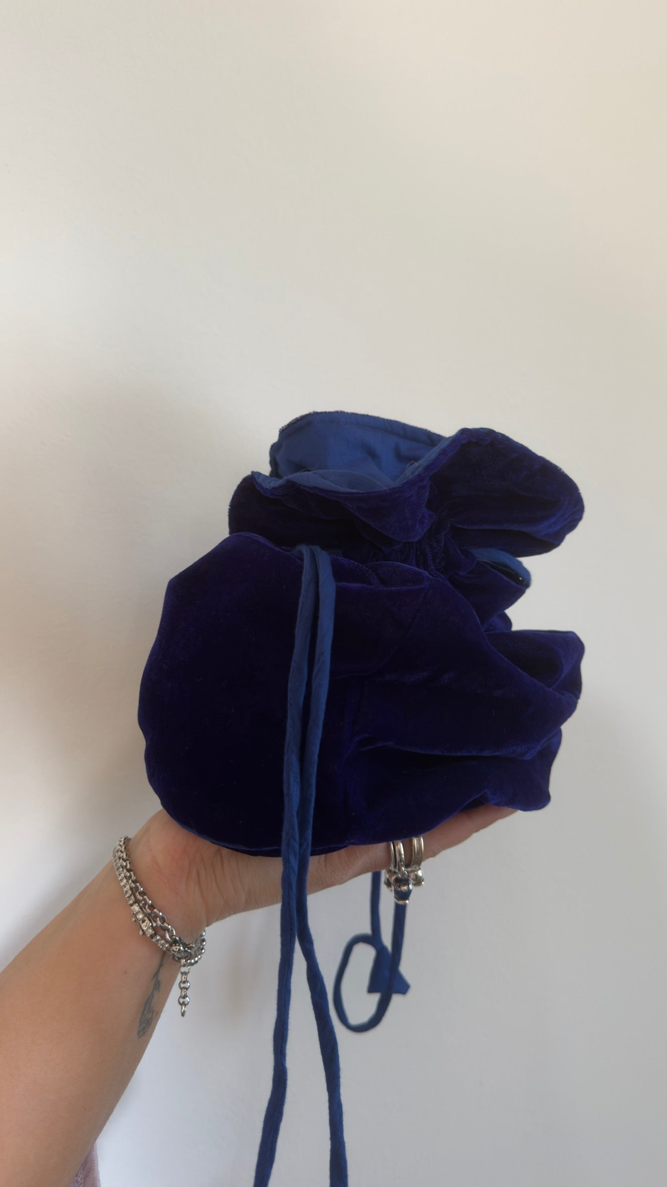 Beauty pochette in velluto