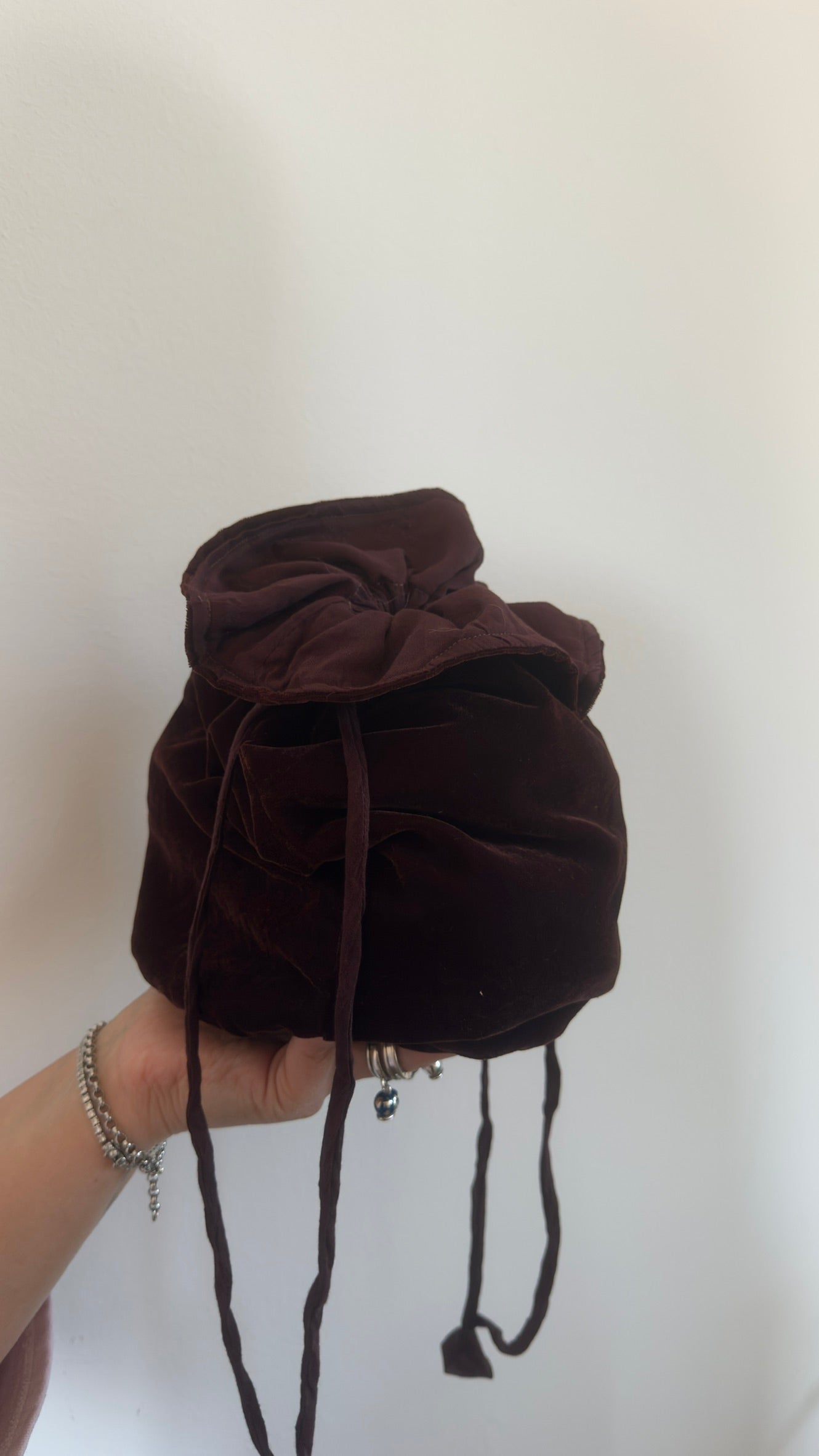 Beauty pochette in velluto