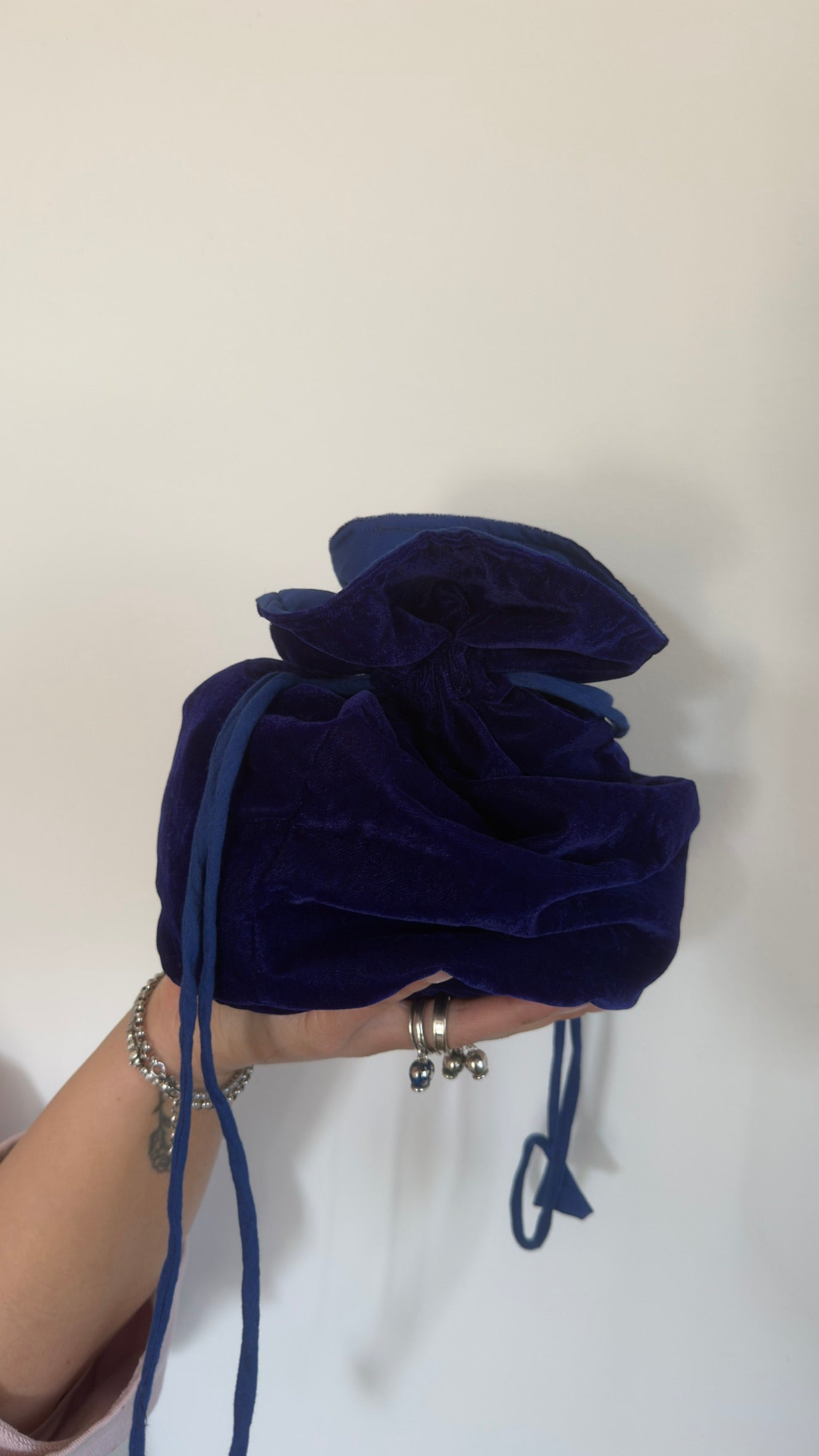 Beauty pochette in velluto