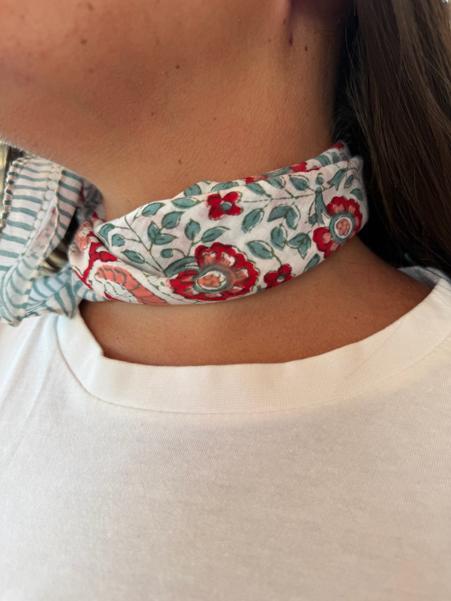 Bandana 100% mussola di cotone B6