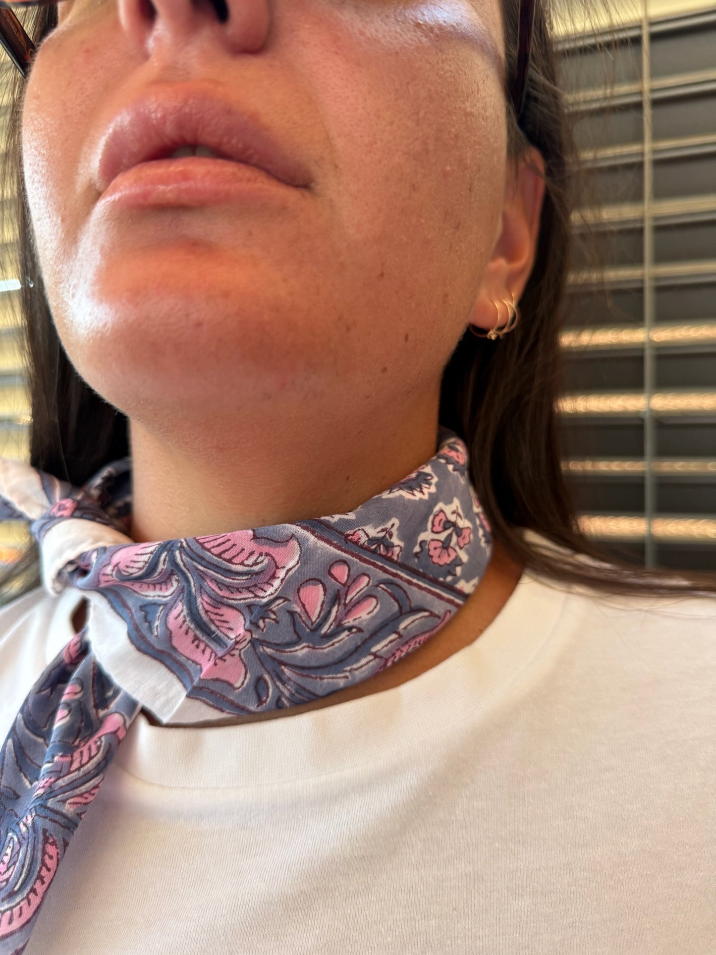 Bandana 100% mussola di cotone B9