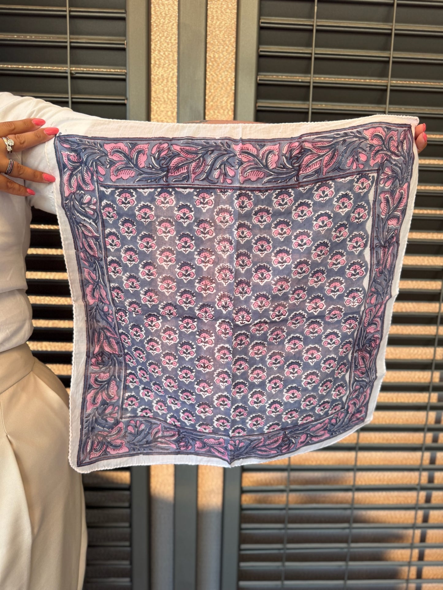 Bandana 100% mussola di cotone B9