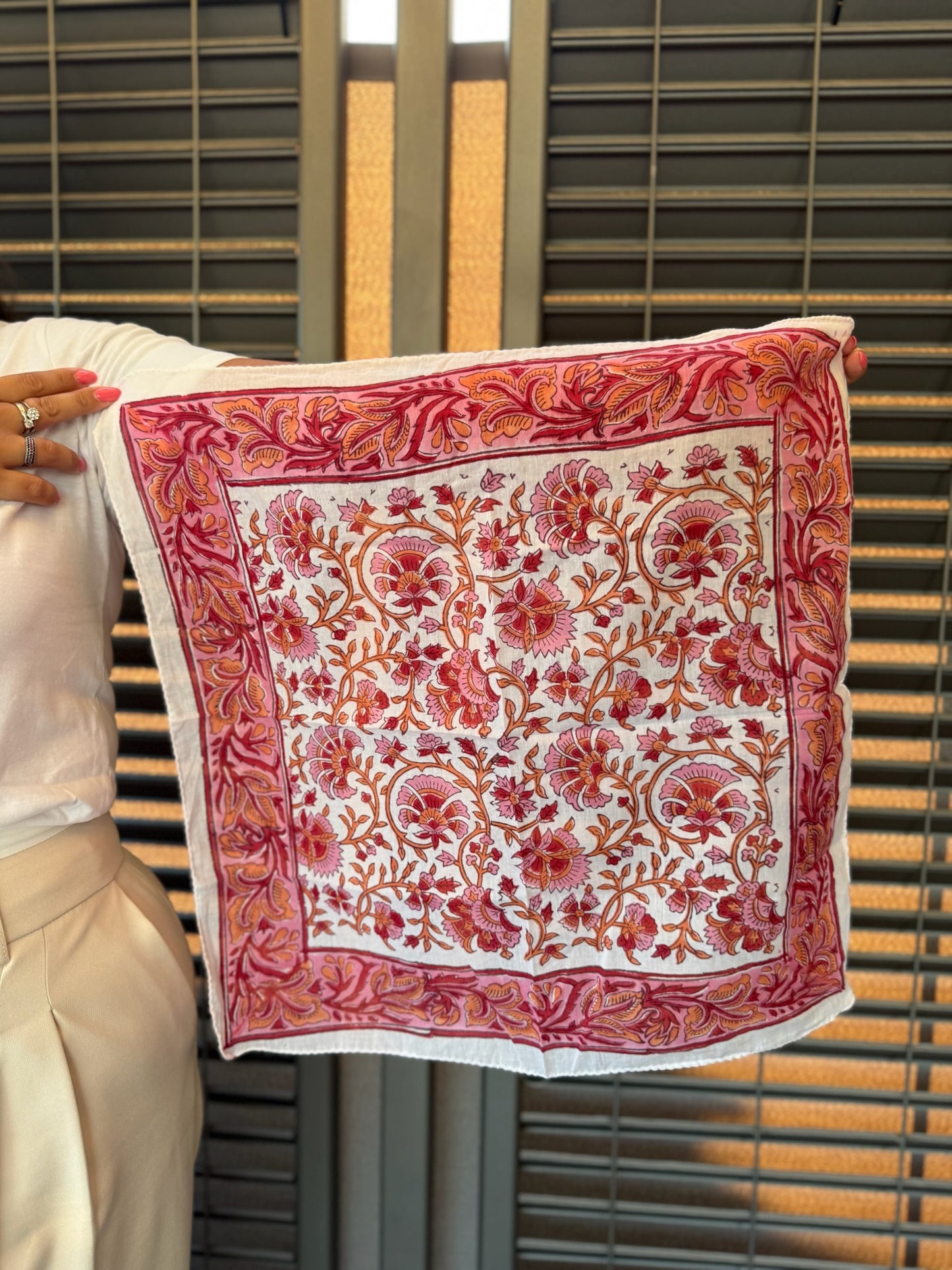 Bandana 100% mussola di cotone B12