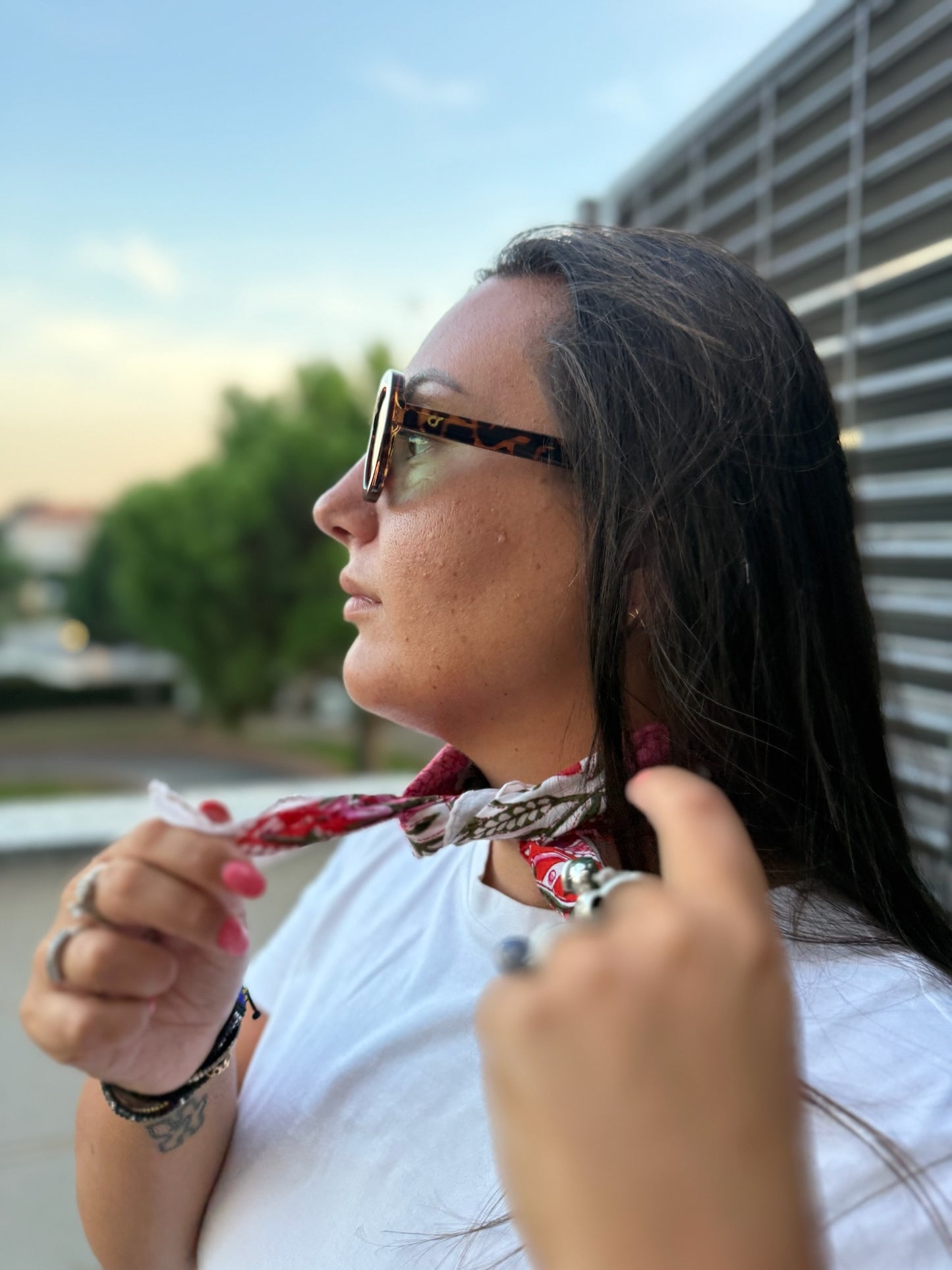 Bandana 100% mussola di cotone B15