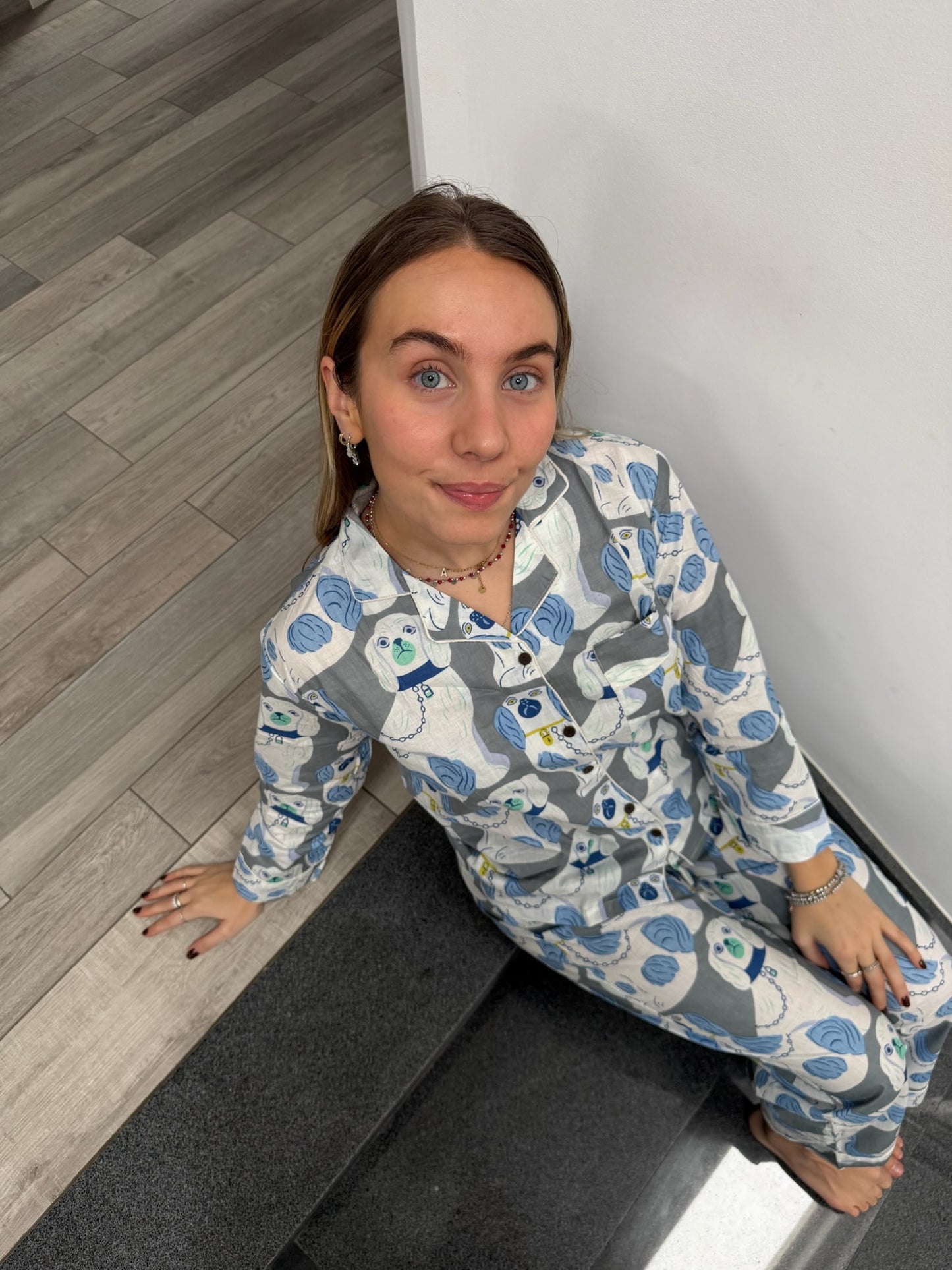 Pigiama 100% puro cotone organico, made in Jaipur