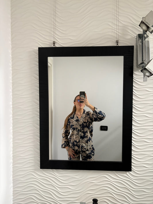 Pigiama 100% puro cotone fantasia floreale, made in Jaipur